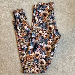 Blackmilk Crazy Cat Lady leggings